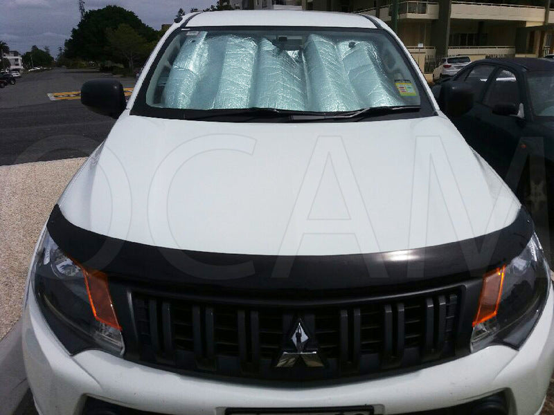 Bonnet Protector for Mitsubishi Triton MQ 05/2015-11/2018 Tinted Guard – additional photo