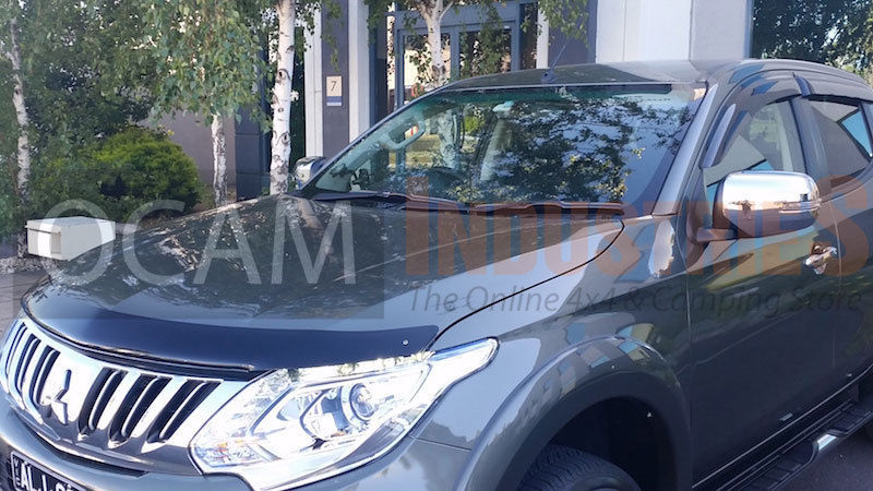 Bonnet Protector for Mitsubishi Triton MQ 05/2015-11/2018 Tinted Guard – additional photo