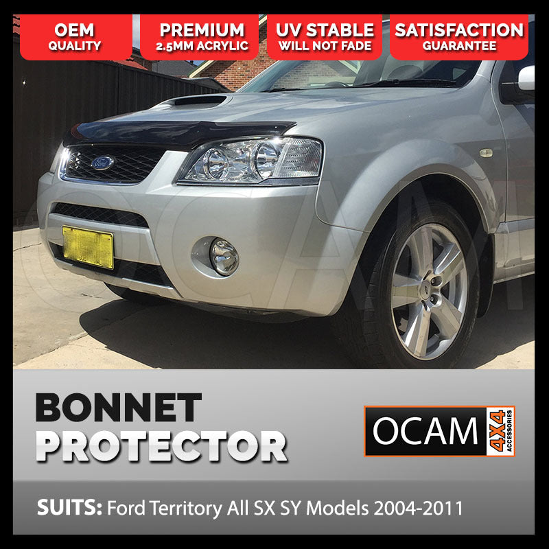 Bonnet Protector For Ford Territory All SX SY Models 2004-2011 Tinted – additional photo