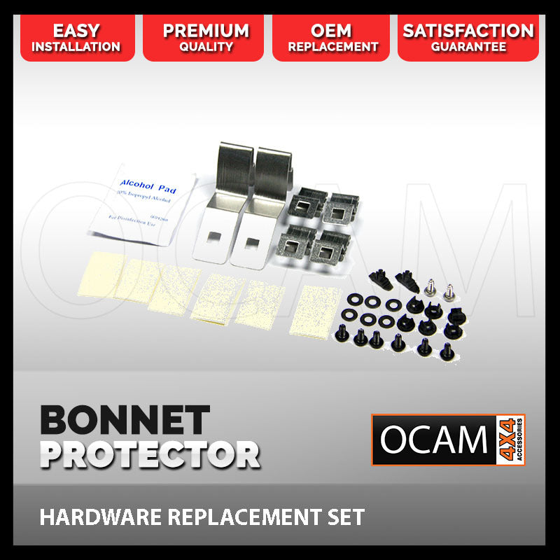 Replacement Bonnet Protector Clips For Ford Territory All SZ Models April 2011-2016 Tinted – additional photo