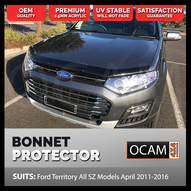 Bonnet Protector For Ford Territory All SZ Models April 2011-2016 Tinted – additional photo