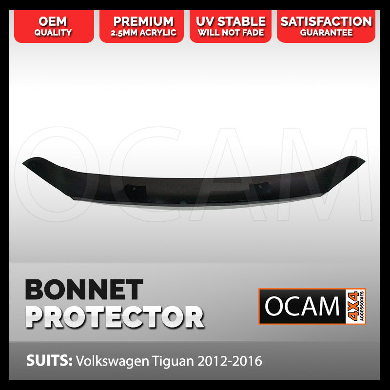 Bonnet Protector for Volkswagen Tiguan 2012-2016 Tinted Guard – additional photo