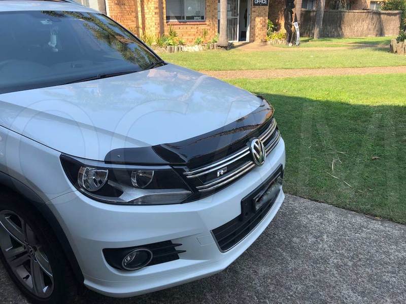 Bonnet Protector for Volkswagen Tiguan 2012-2016 Tinted Guard – additional photo