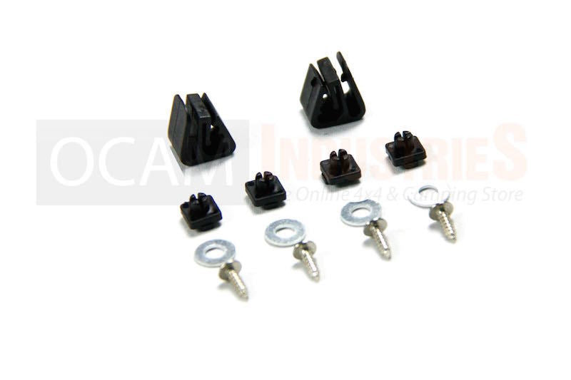 Bonnet Protector Clips for Nissan Patrol GU S4 2004 - 2015 Fitting Kit – additional photo
