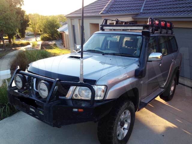 Bonnet Protector for Nissan Patrol GU Wagon Y61 2004-2015 Tinted Guard – additional photo