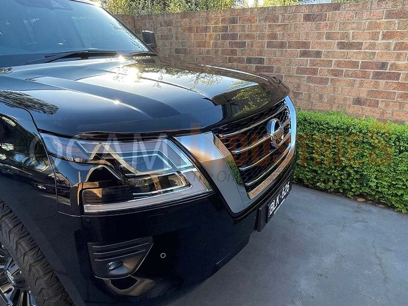 Bonnet Protector For Nissan Patrol Y62 Series 5, 11/2019-26 Tinted Guard – additional photo