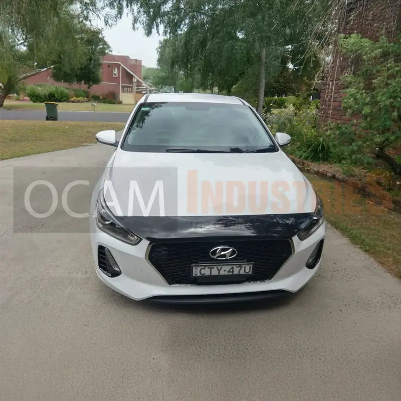Bonnet Protector For Hyundai i30 2017-07/2020 Tinted Guard – additional photo
