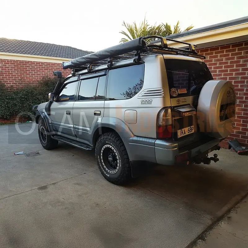 Bonnet Protector, Weathershields For Toyota Prado 90 Series Visors – additional photo