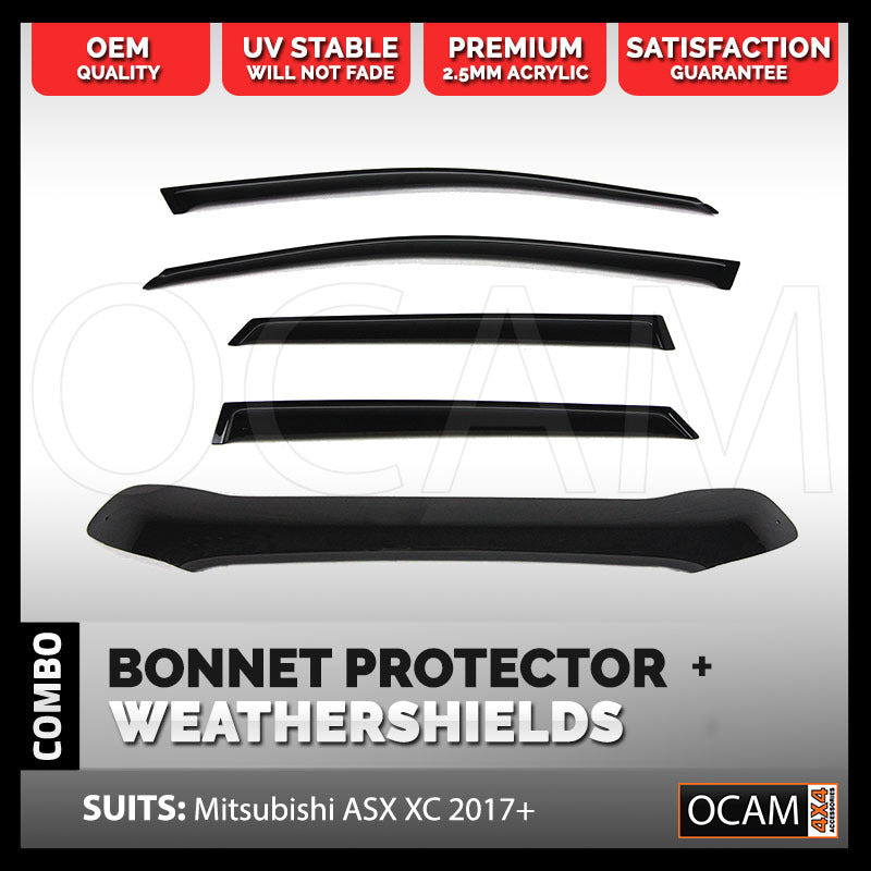 Bonnet Protector, Weathershields For Mitsubishi ASX XC 2016 - 2019 – additional photo