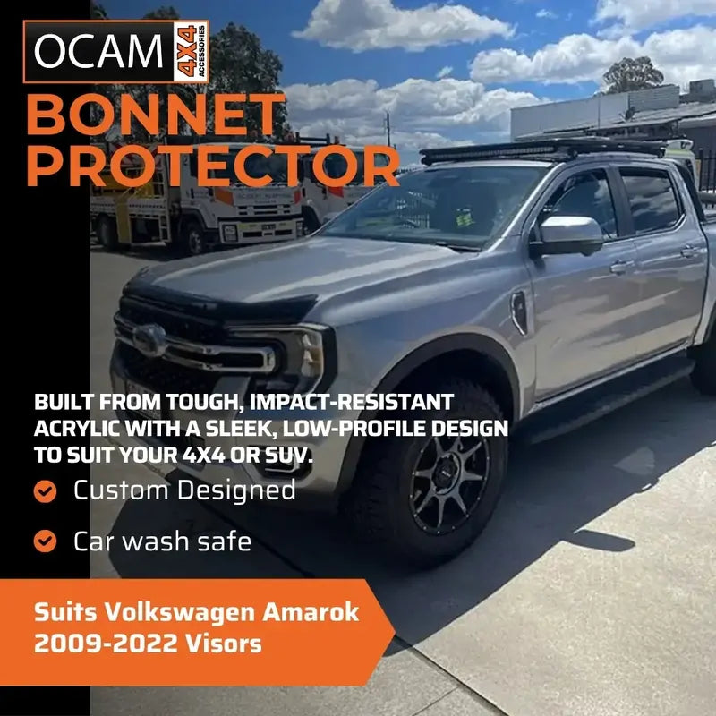 Bonnet Protector, Weathershields for Volkswagen Amarok 05/2023+ Window Visors – additional photo