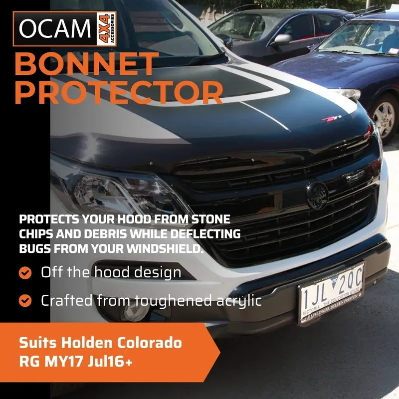 Bonnet Protector & Weathershields For Holden Colorado RG MY17 Jul16+ – additional photo