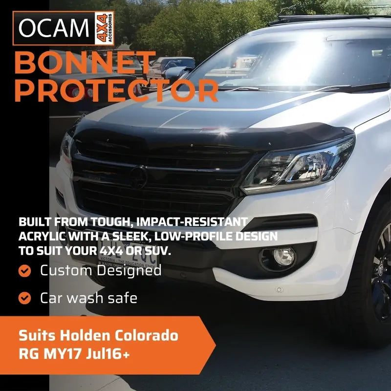 Bonnet Protector & Weathershields For Holden Colorado RG MY17 Jul16+ – additional photo