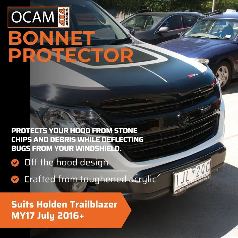 Bonnet Protector, Weathershields For Holden Trailblazer MY17 July 2016-20 – additional photo