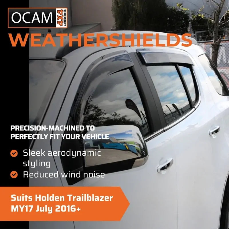 Bonnet Protector, Weathershields For Holden Trailblazer MY17 July 2016-20 – additional photo