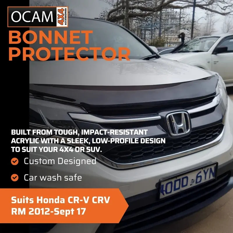 Bonnet Protector, Weathershields For Honda CR-V CRV RM 2012-Sept 17 Visors – additional photo