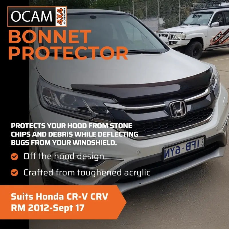 Bonnet Protector, Weathershields For Honda CR-V CRV RM 2012-Sept 17 Visors – additional photo