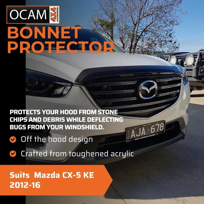 Bonnet Protector Weathershields For Mazda CX-5 KE 2012-16 Visors CX5 – additional photo