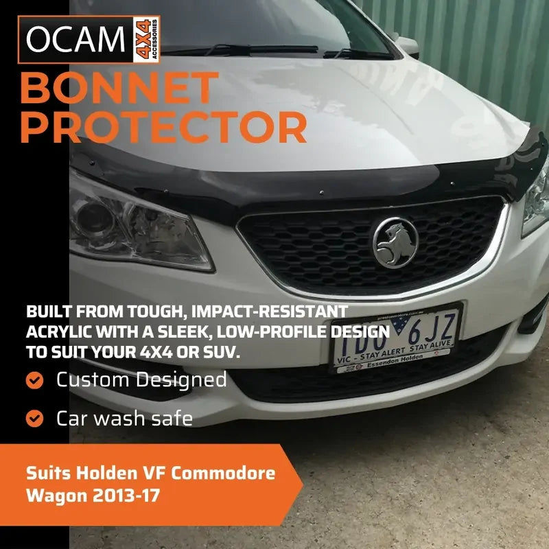 Bonnet Protector, Weathershields For Holden VF Commodore Wagon 2013-17 Visors – additional photo