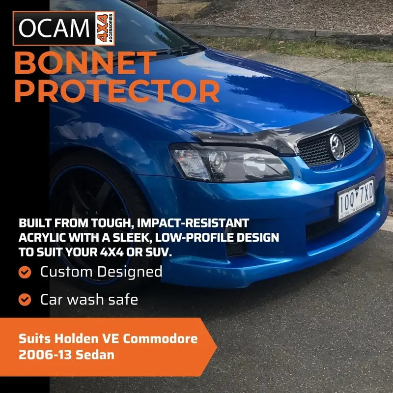 Bonnet Protector, Weathershields For Holden VE Commodore 2006-13 Wagon Tinted – additional photo