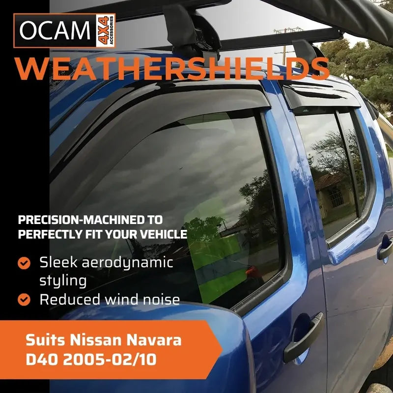 Bonnet Protector, Weathershields For Nissan Navara D40 2005-02/10 Spanish – additional photo