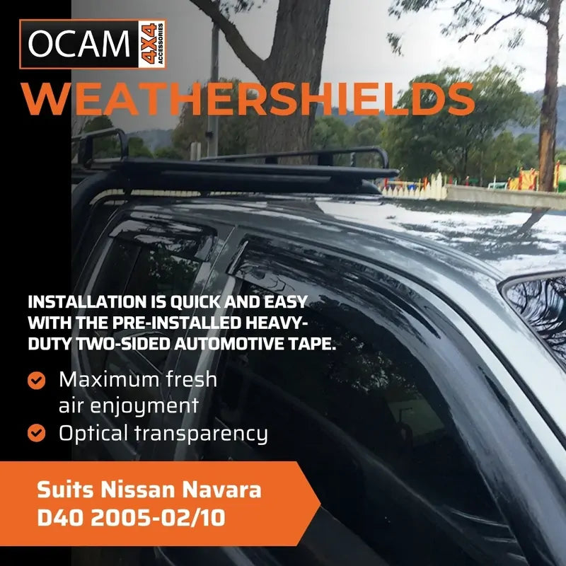 Bonnet Protector, Weathershields For Nissan Navara D40 2005-02/10 Spanish – additional photo