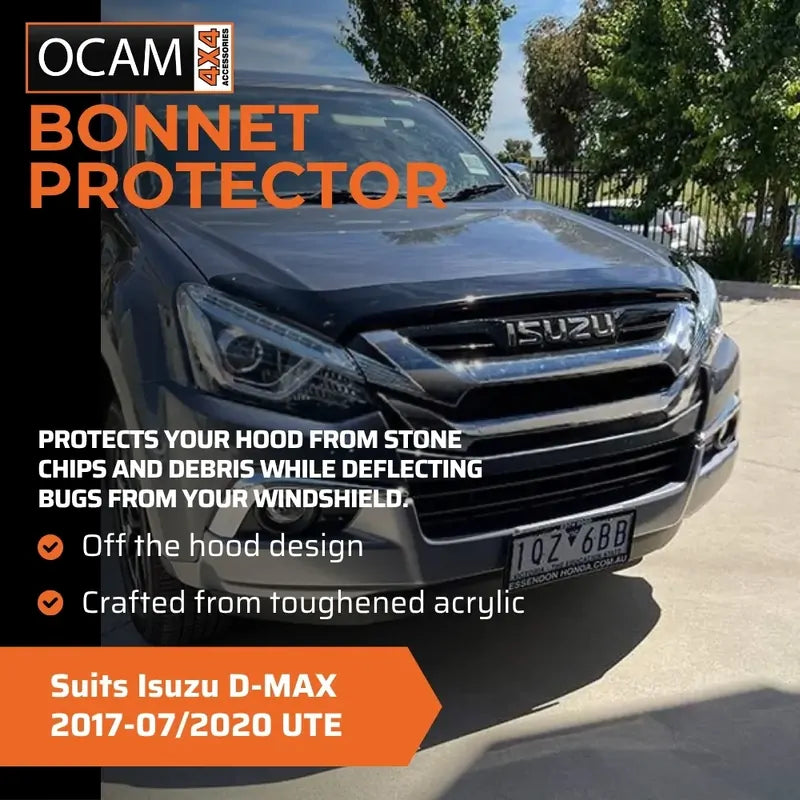 Bonnet Protector, Weathershields For Isuzu D-MAX 2017-07/2020 UTE DMAX Visors – additional photo