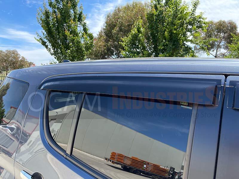 Bonnet Protector & Weathershields for Isuzu MU-X 2017-07/21 Guard MY17 MUX – additional photo