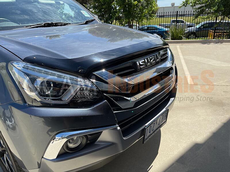 Bonnet Protector & Weathershields for Isuzu MU-X 2017-07/21 Guard MY17 MUX – additional photo