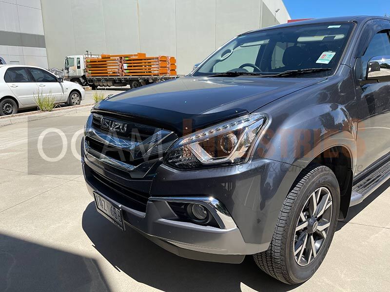 Bonnet Protector & Weathershields for Isuzu MU-X 2017-07/21 Guard MY17 MUX – additional photo