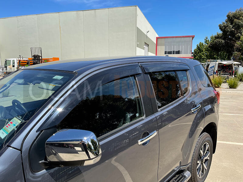 Bonnet Protector & Weathershields for Isuzu MU-X 2017-07/21 Guard MY17 MUX – additional photo