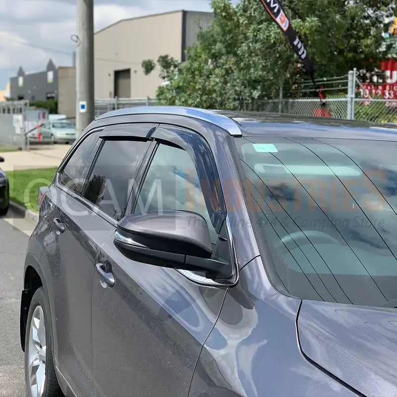 Bonnet Protector, Weathershields For Toyota Kluger Dec 2013-20 Visors – additional photo