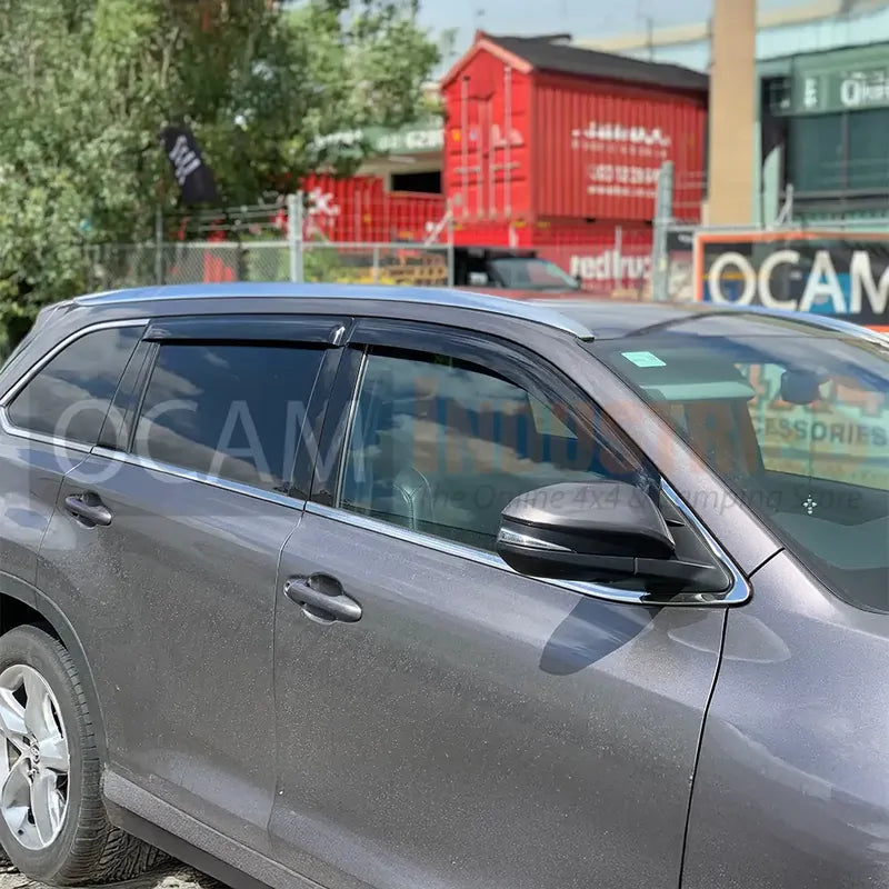 Bonnet Protector, Weathershields For Toyota Kluger Dec 2013-20 Visors – additional photo