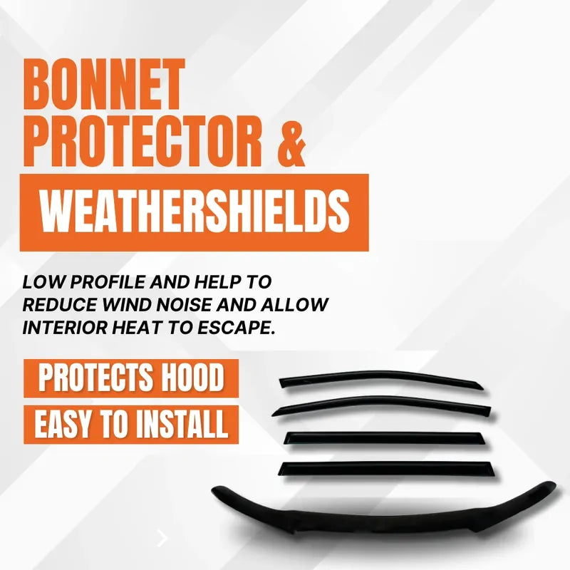 Bonnet Protector, Weathershields For Toyota Kluger Dec 12/2020-Current, Visors – additional photo