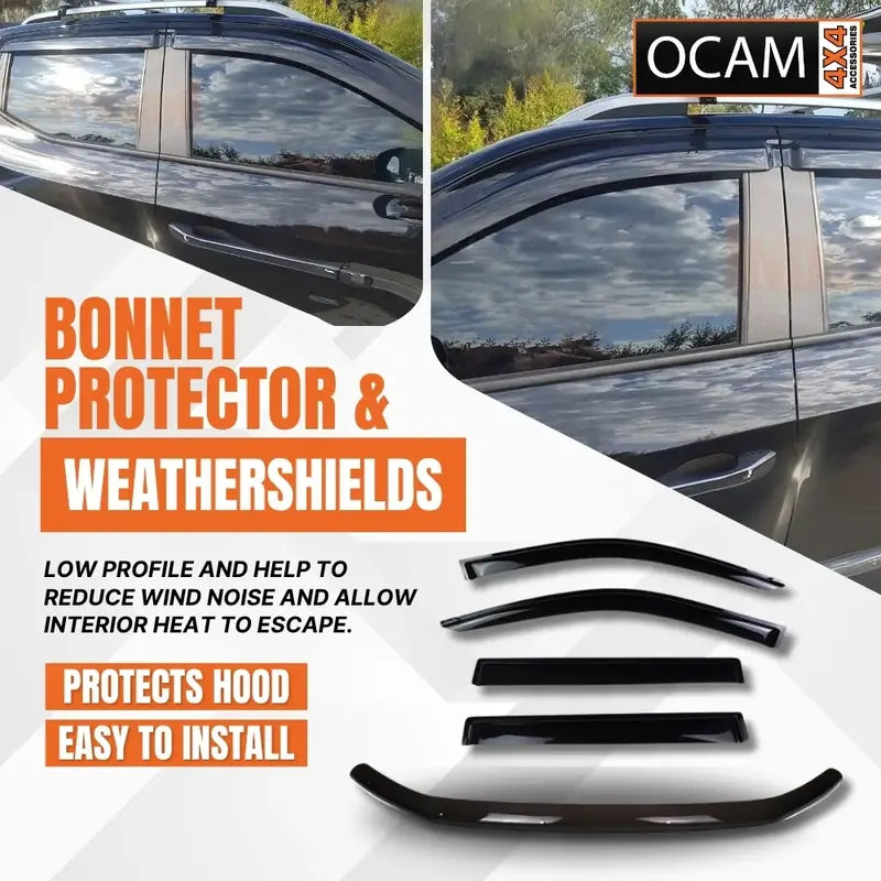 Bonnet Protector & Weathershields For LDV T60, 2022-Current – additional photo