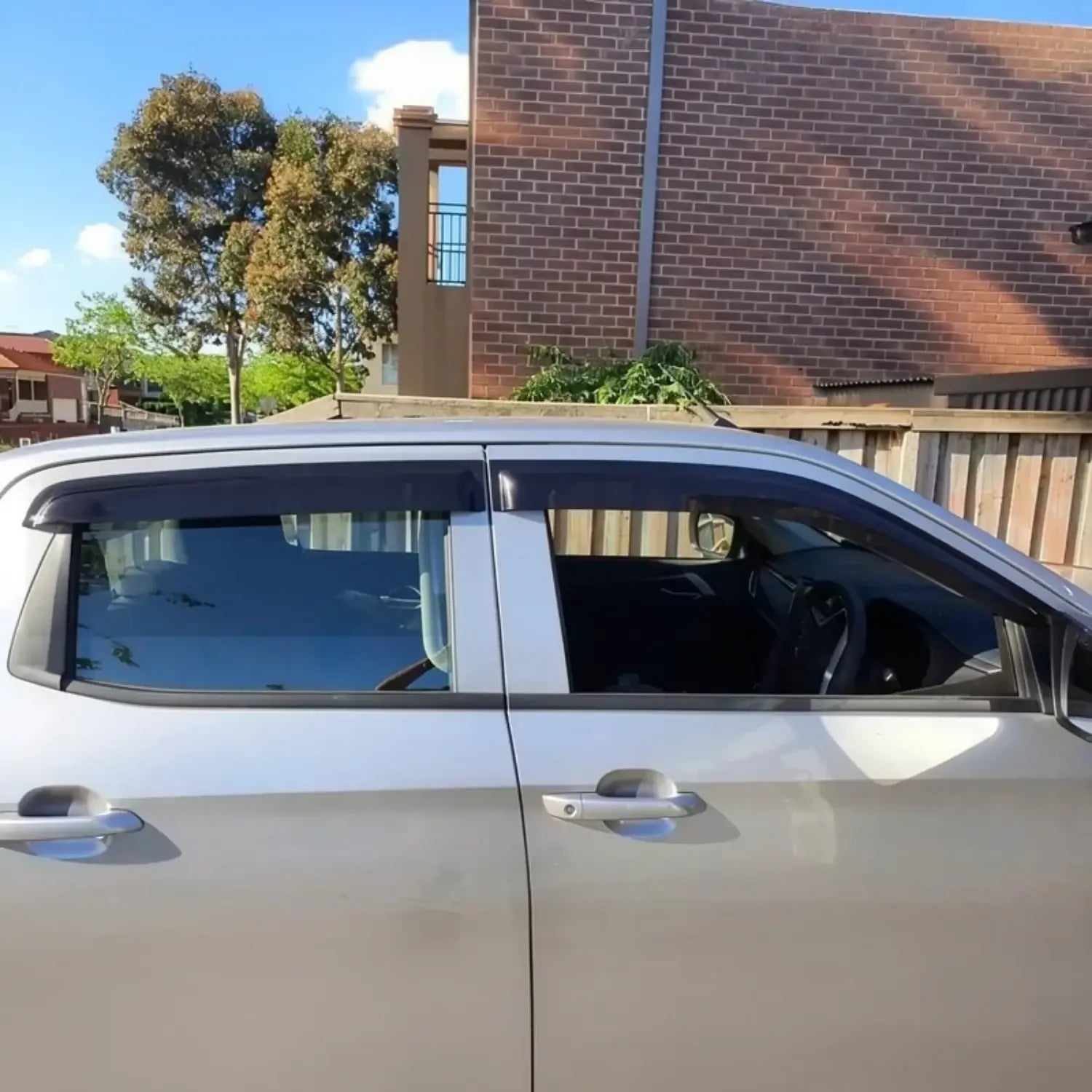 Bonnet Protector, Weathershields for Isuzu MU-X 05/2025 MU-X Visors – additional photo