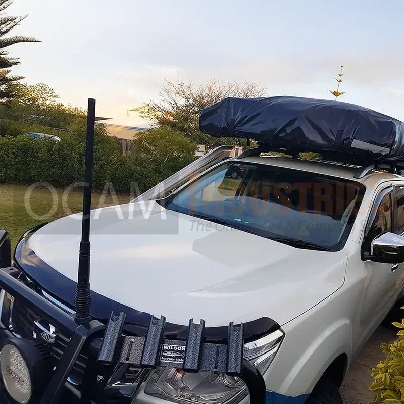 Bonnet Protector & Weathershields for Nissan Navara NP300 07/2015-02/2021 D23 Sedan 4pc – additional photo