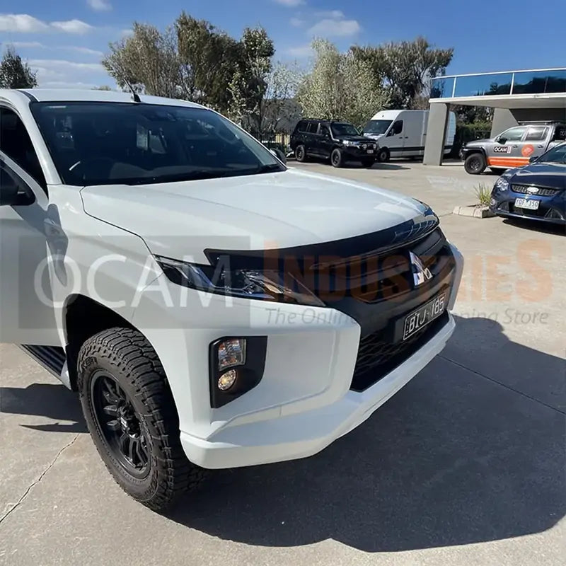 Bonnet Protector & Weathershields for Mitsubishi Pajero Sport QF 11/2019 - 03/2024 Tinted Guard – additional photo