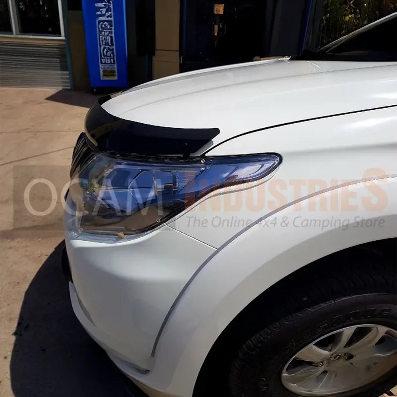 Bonnet Protector, Weathershields For Mitsubishi Triton MQ 05/2015-11/2018 Cab Chassis – additional photo