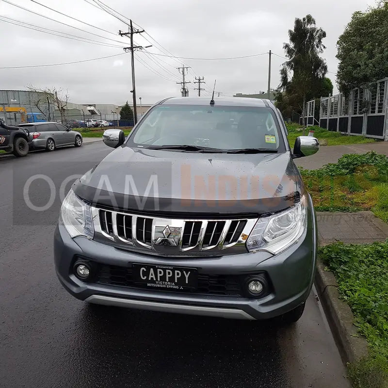 Bonnet Protector, Weathershields For Mitsubishi Triton MQ 05/2015-11/2018 Cab Chassis – additional photo