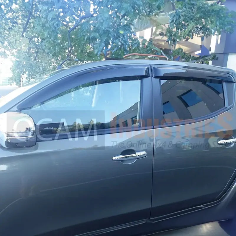 Bonnet Protector, Weathershields for Mitsubishi Triton MR 11/2018-2023 Visors – additional photo