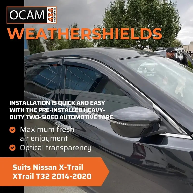 Bonnet Protector, Weathershields For Nissan X-Trail XTrail T32 2014-2020 – additional photo