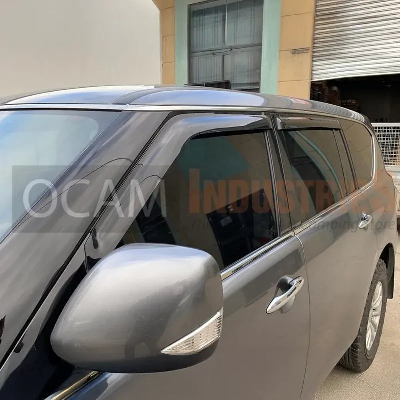 Bonnet Protector, Weathershields For Nissan Patrol Y62, Series 5, 11/2019-26 Visors – additional photo