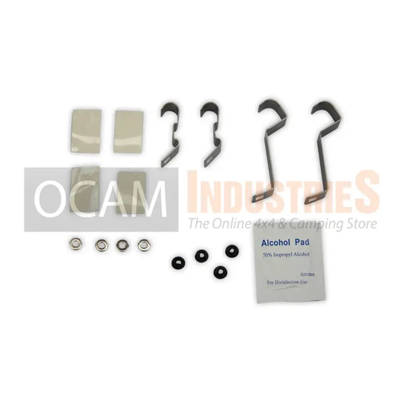 Bonnet, Headlight Protectors Weathershields For Landcruiser Prado 150 09-13 – additional photo