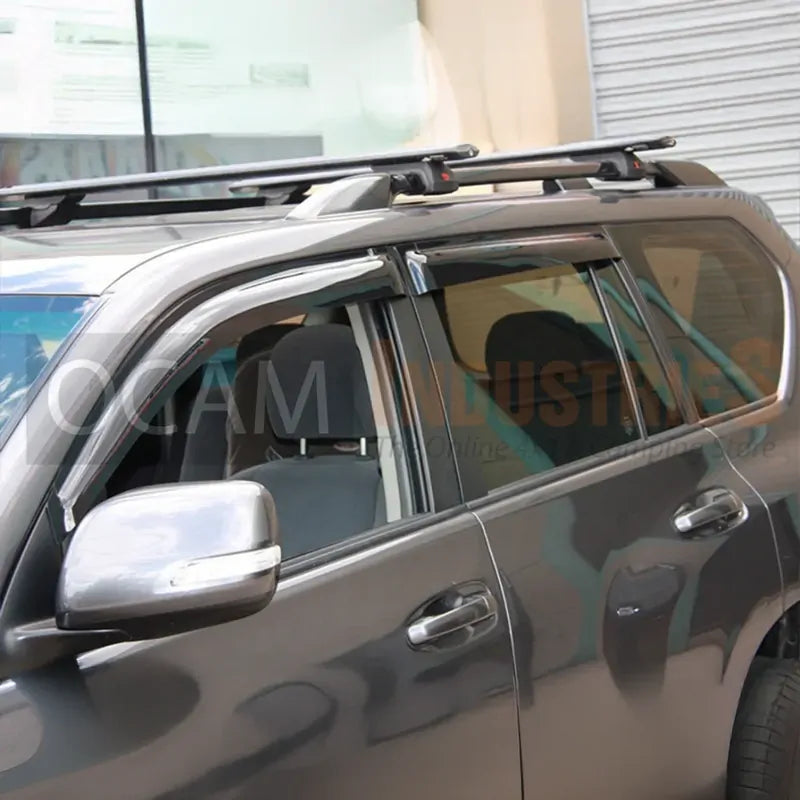 Bonnet, Headlight Protectors Weathershields For Landcruiser Prado 150 09-13 – additional photo