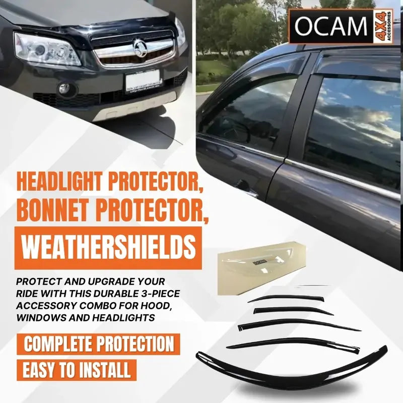 Bonnet, Headlight Protectors, Weathershields for Toyota Camry XV50 10/2011-03/2015 – additional photo