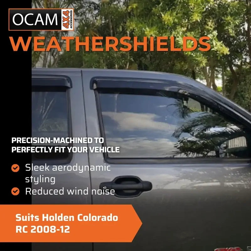 Bonnet, Headlight Protectors, Weathershieds for Holden Colorado RC 2008-12 – additional photo