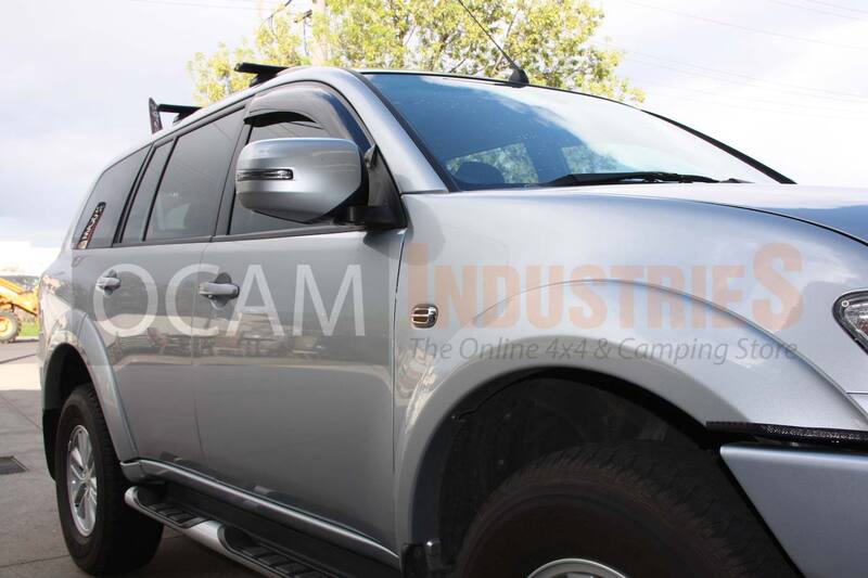 Bonnet, Headlight Protectors, Visors for Mitsubishi Challenger 2009-15 – additional photo