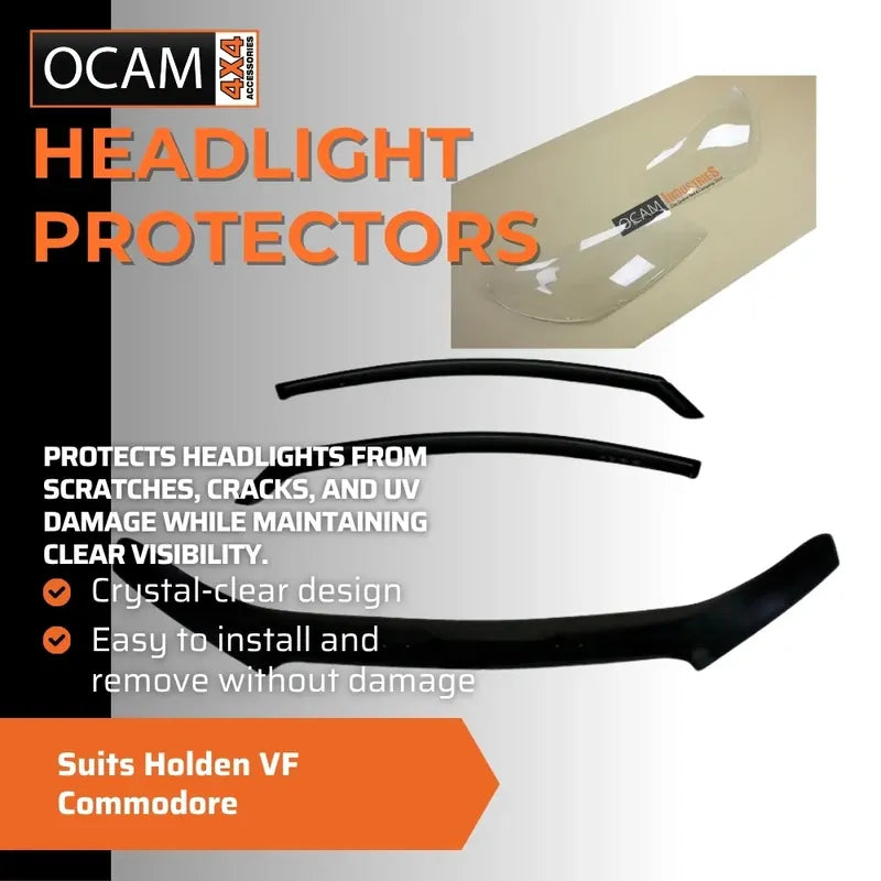 Bonnet, Headlight Protectors, Weathershields For Holden VF Commodore Visors – additional photo