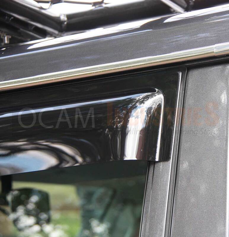 Bonnet & Headlight Protectors & Weathershields 2pc For Toyota Landcruiser 70 76 78 Series, 2017-10/2023 – additional photo