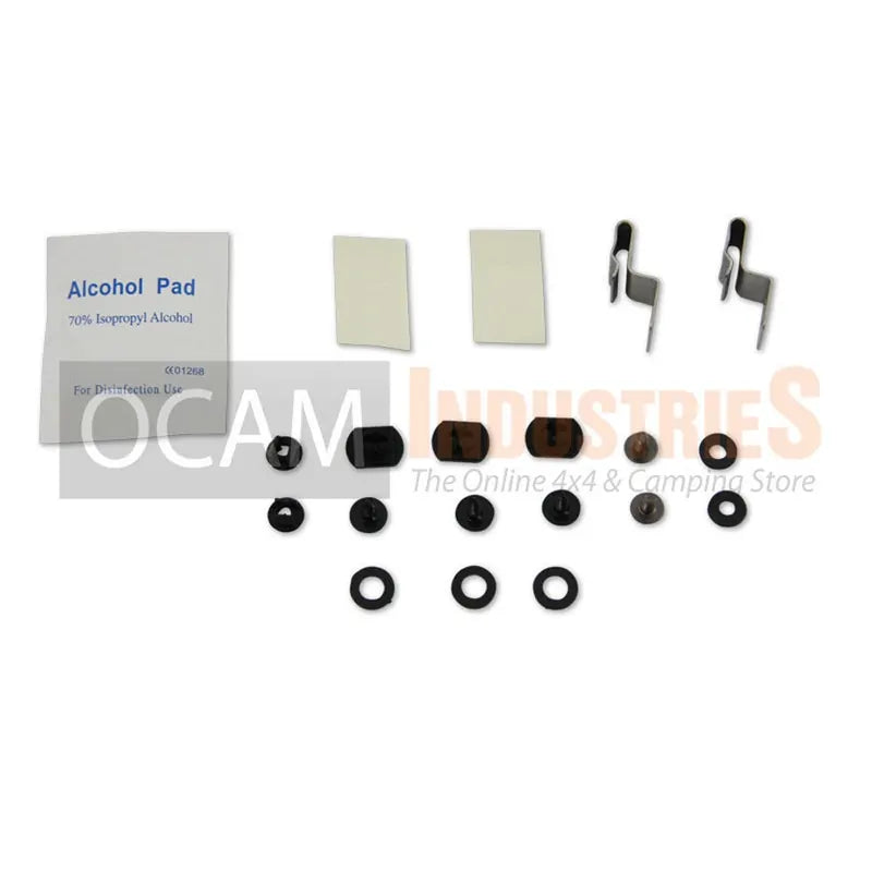 Bonnet & Headlight Protectors & Weathershields 2pc For Toyota Landcruiser 70 76 78 Series, 2007-16 – additional photo